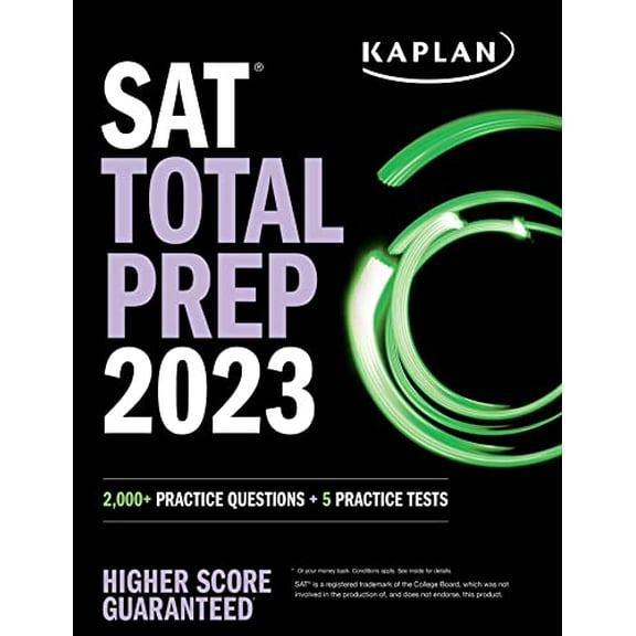 Pre-Owned SAT Total Prep 2023 with 5 Full Length Practice Tests, 2000+ Practice Questions, and End of Chapter Quizzes (Paperback) 1506282199 9781506282190