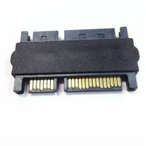 SATA 22Pin Male to Male Adapter Copper-Plated for Data Transmission, Hard Disk Interface Extension