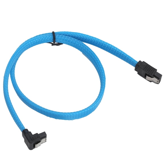 SATA Cable SATA3.0 SSD 8 Pin Data Transfer 6Gbps 7P with Clips Color Net Wire Accessories