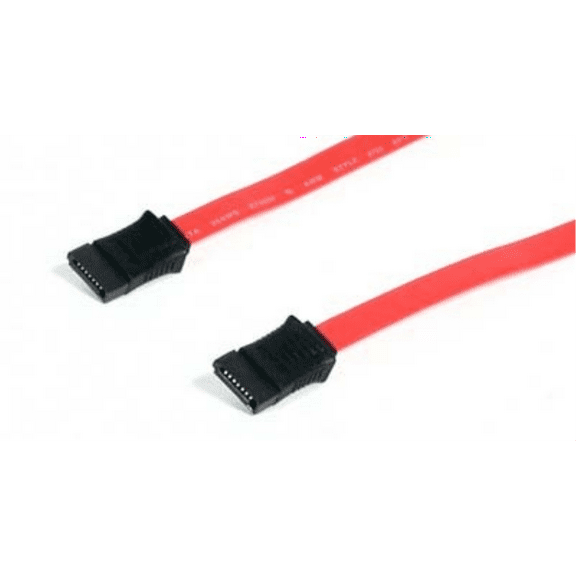 SATA Cables 24 Inch 2 FT Straight Red Hard Drive Optical Drive Data P3
