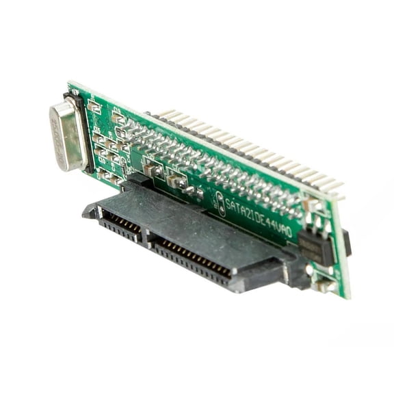 SATA Female to IDE Male Adapter Allows SATA Devices to be Used as Standard IDE, No Driver Required