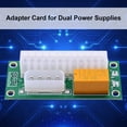 thumbnail image 1 of SATA Power Supply Adapter 24Pin to 4Pin Adapter Card Multiple PSUs Power Supply Connector Dual Synchronous Boot Card for BTC Miner -4PIN Port, 1 of 7