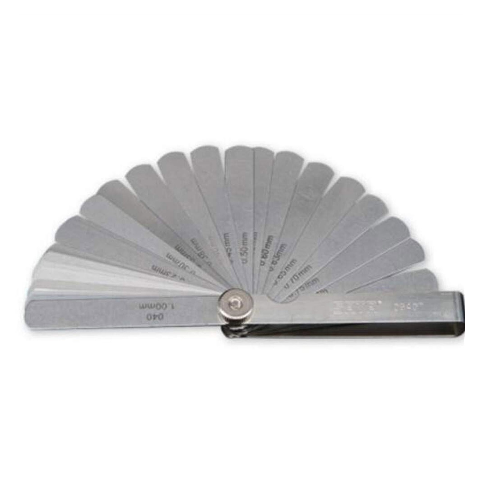 SATA Tool 32pcs Feeler Gauges Set,0.021.00MM, Metric/S.A.E. 09407