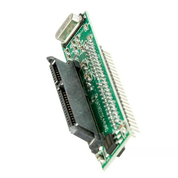 Compact SATA to IDE Converter Supports ATA 66/100/133, Easy Installation for Various Devices