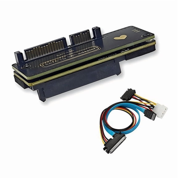 SATA to SAS HDD Adapter Card 6Gbps SATA 3.0 22Pin to SAS 29Pin Expansion Card for SAS 2.5/3.5 Inch Hard Disk SSD B