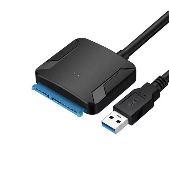 SATA to USB 3.0 Cable for Quick Data Backup and Update, Compatible with Windows, OSX, and Linux, Supporting 2.5\
