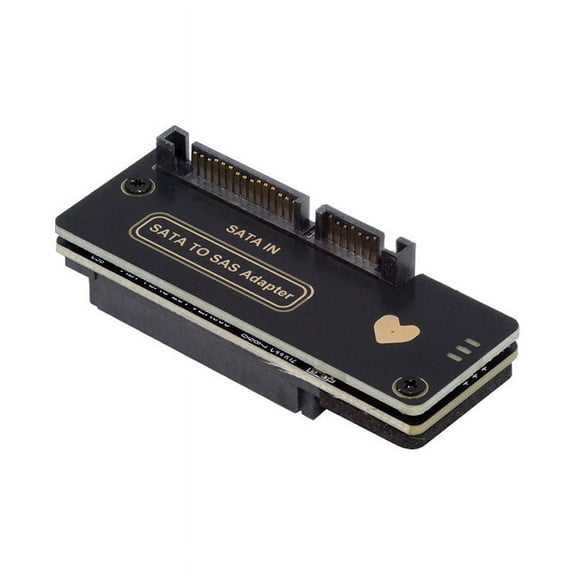 SATA3.0 to SAS Riser Card SAS HDD Data Recovery Expansion Card 22Pin to 29Pin Converter 6G for 2.5in 3.5in SAS HDD
