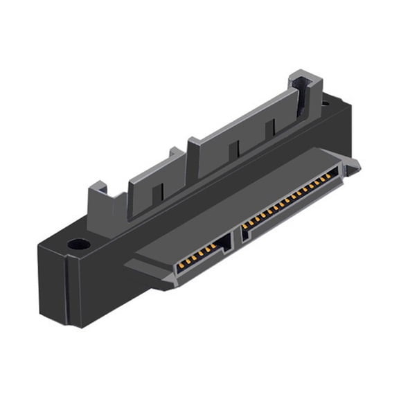 SATA90 Degree Angled Adapters 90 DegreeSATA Male to Female Adapter Changer For Hard Disk Drive Connection Enhancement