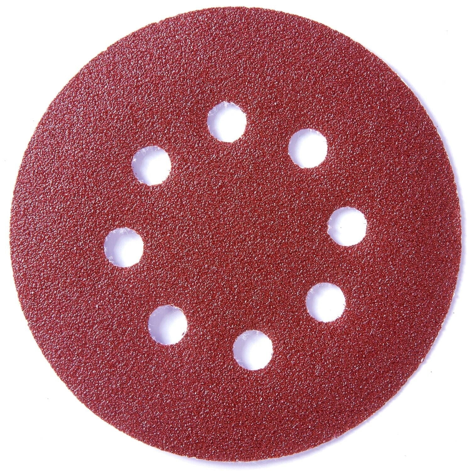 SATC 50Pcs 5" (125mm) 8-Hole Hook and Loop Sanding Discs 60 Grit for Polishing