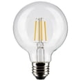 thumbnail image 1 of 4.5W G25 LED - Clear - Medium base - 90 CRI - 2700K - 120V - 6-Pack.Color:Clear,Case QTY:6, 1 of 7