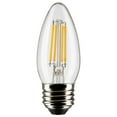 thumbnail image 1 of 5.5W B11 LED - Clear - Medium base - 90 CRI - 4000K - 120V - 6-Pack, 1 of 6