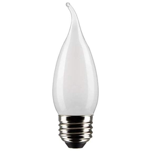 5.5W CA10 LED - Frost - Medium base - 90 CRI - 2700K - 120V - 6-PACK