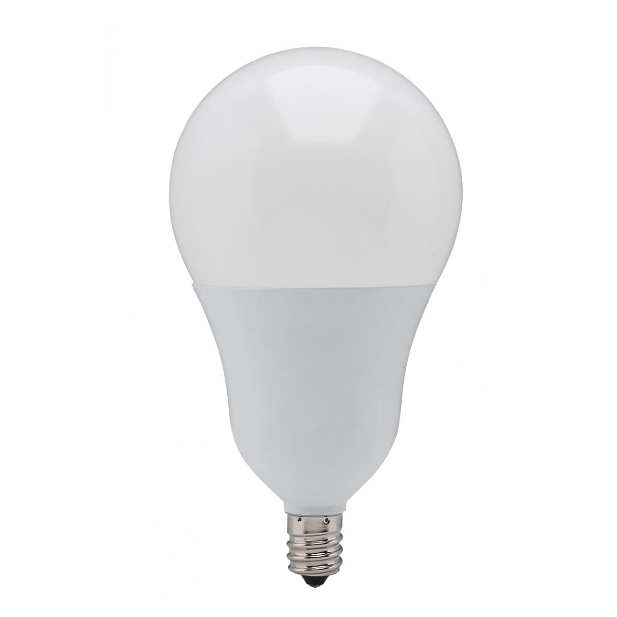 SATCO S21804 9.8W 120V A19 LED Bulb E12 Candelabra Base 2700K (6 Pack)