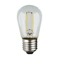 thumbnail image 1 of SATCO S8021 S14 LED String Light Replacement Bulb; 2700K; Wet Location, E26 Medium Base 4 LED Light Bulbs, 1 of 2