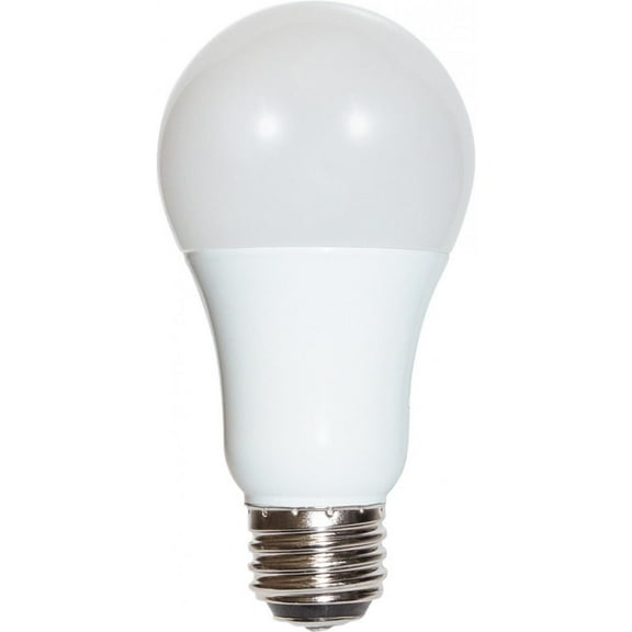 SATCO S9318 3 Way LED Bulb Frosted A19 E26 Medium Base 4000K (6 Pack)