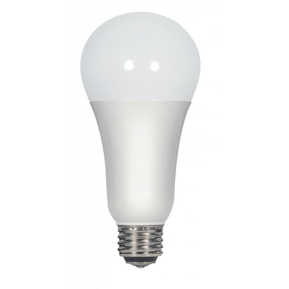 Satco S9372 - 3/11/16 watt; A21 LED; 3-way; Frosted; 4000K; Medium Double Contact base; 300' beam spread; 120 volts