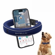 SATELLAI Collar Smart GPS Dog Collar with AI Pet Intelligence, Wireless Virtual Fence, Boundary Training, Live GPS Tracking, Escape Alerts, Two-Way Audio, Health Monitoring, IP68 Waterproof