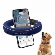 SATELLAI Collar GPS Wireless Dog Fence, Real-Time Tracking, Custom Boundary Training & Instant Alerts, Two-Way Audio, AI Pet Health & Activity Monitoring, IP68,