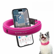 SATELLAI Collar Smart GPS Dog Collar with AI Pet Intelligence, Wireless Virtual Fence, Boundary Training, Live GPS Tracking, Escape Alerts, Two-Way Audio, Healt