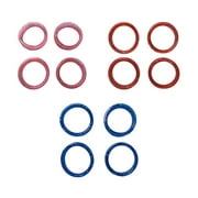 SATIN EDGE SHEAR FINGER RING INSERTS - 12 PC