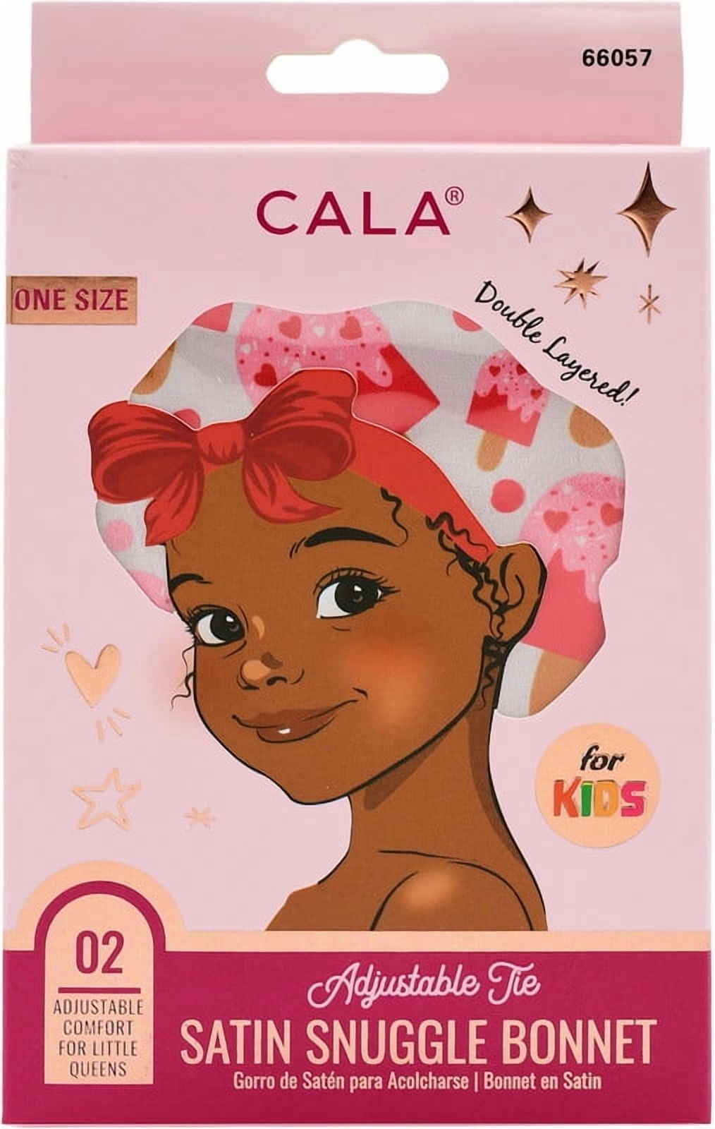 SATIN SNUGGLE BONNET FOR KIDS - HEART CREAM POPS - Walmart.com