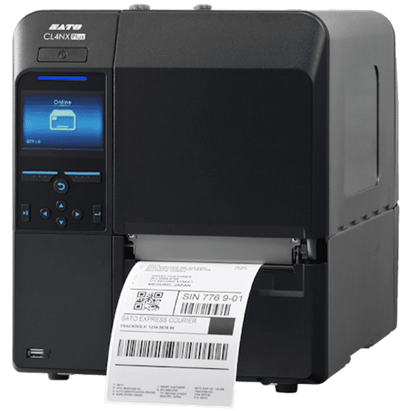 SATO CL4NX PLUS 203 DPI Thermal Transfer Printer High-Performance Industrial Label Printer, P/N: WWCLP1001