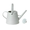 thumbnail image 1 of SATRINO 1 Gallon Watering Can - Garden Watering Can for Indoor & Outdoor Plants - Plastic Water Can with Detachable Sprinkler Head - Large Water Pot - Grey, 1 of 7