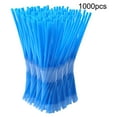 thumbnail image 1 of SATRINO 1000 Pcs Disposable Plastic Straws, DIY Creative Handmade Flower Straws - Disposable Fruit Juice Beverage Plastic Straw for Wedding Birthday Party(10.2inches), 1 of 8
