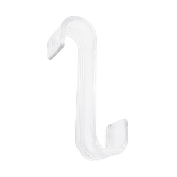 SATRINO 4pcs Radiator Hook S-Shaped Plastic Hook Door Hooks Hanger Hook Bathroom Hanging Organizar for Coats Hats Robes Clothes Towels