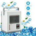 thumbnail image 1 of SATRINO 50 CFM 2-Speed Battery Evaporative Air Cooler, White, 1 of 8