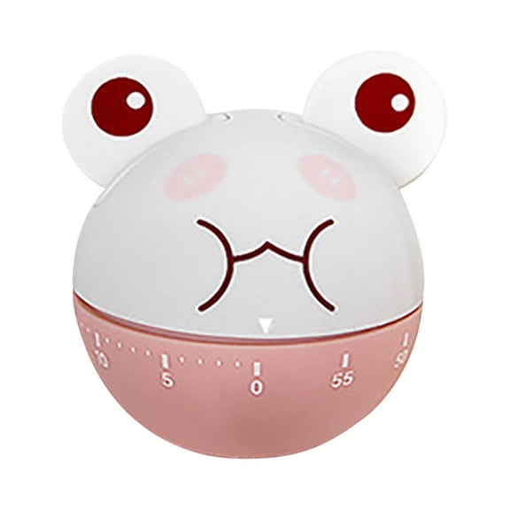 SATRINO 60 Minute Wind Up Timer, Visual Mechanical Timer, from 0 to 60 Minutes, for Kitchen, Hair Color Processing, Tanning Time, Kids' Home and Classroom Activities or Timeouts