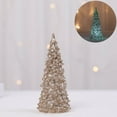 thumbnail image 1 of SATRINO Acrylic Christmas Tree Lamp, Enchanted Light Up Lights, 6.7 x 2.8 Inch Mini Christmas Tree with Lights for Room Table Decor, 1 of 8