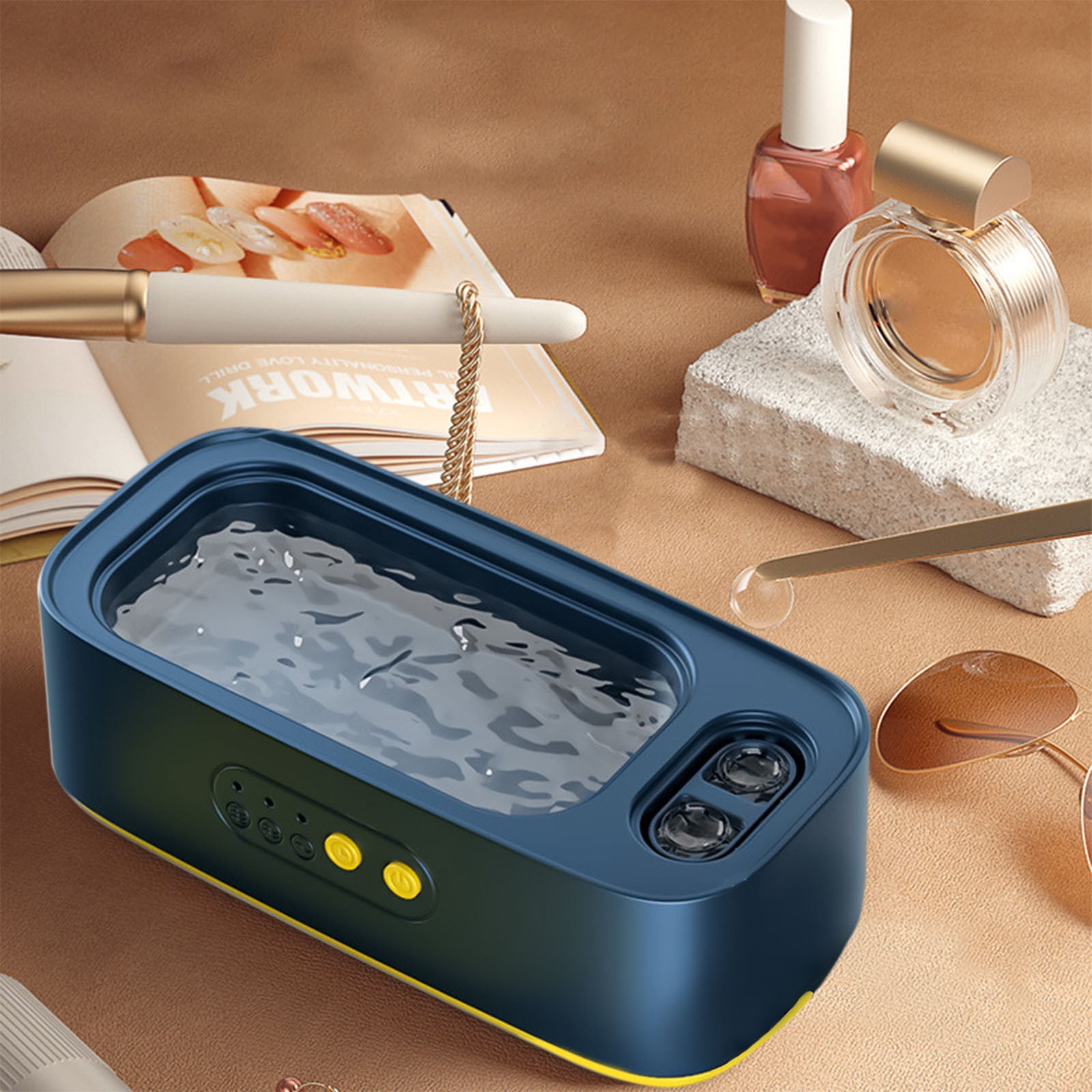 SATRINO Beauty Eyeglass Cleaning Machine With Three Stages Timed Double