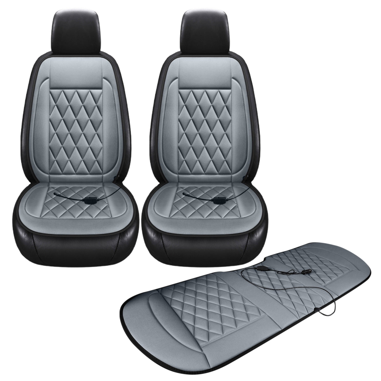 SATRINO Car Seat Cushion Comfortable Seat Cover for Cars Trucks SUV Van