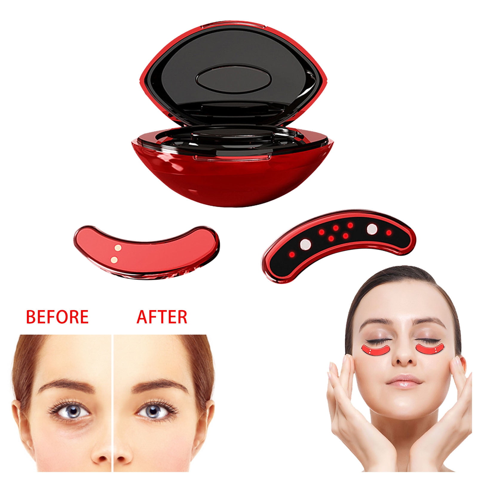 SATRINO Electronic Mini Eye Massager ,Eye Mask Massager with ...