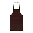 thumbnail image 1 of SATRINO Extra Large Aprons for Men Adjustable Button Apron with Pockets Chef Cooking Kitchen Aprons Women,Water&Oil Resistant, 1 of 8