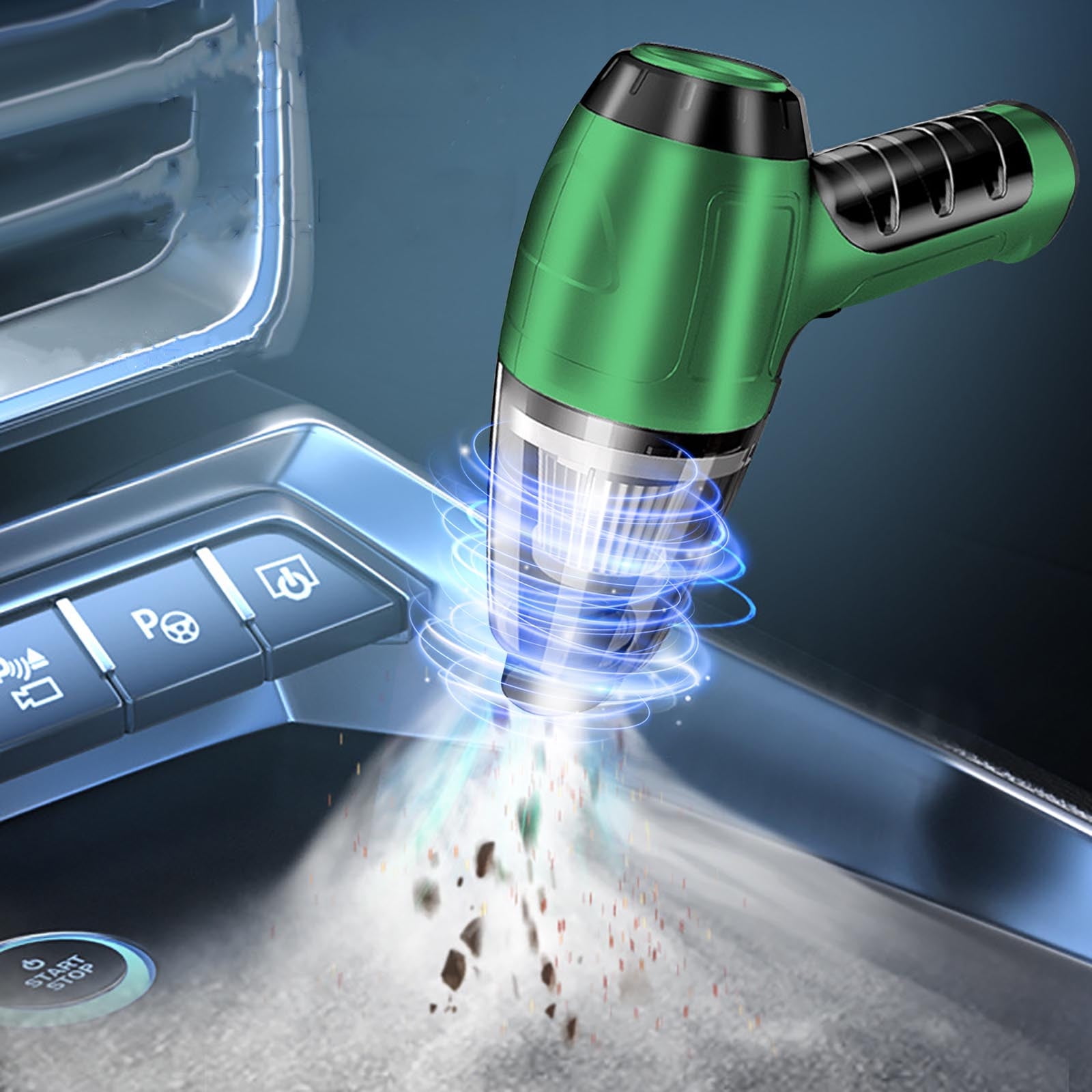 SATRINO Handheld Car Vacuum Cleaner, 9000Pa Vacuum Cleaner and Air