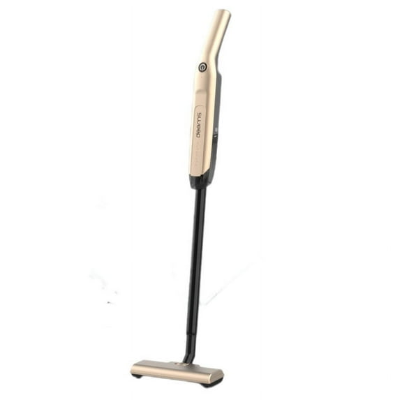 SATRINO Home Lightweight Mini Cleaner for Carpet and Hard Floor Corded Stick Vacuum with Powerful Suction for Multi-Surfaces, 3-in-1 Handheld Vac, Blaze Gold