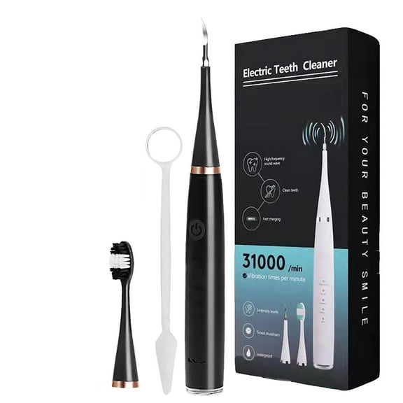 SATRINO Plaque Remover for Teeth, Dental Cleaning Kit Tartar Remover for Teeth , Rechargeable Dental Cleaner