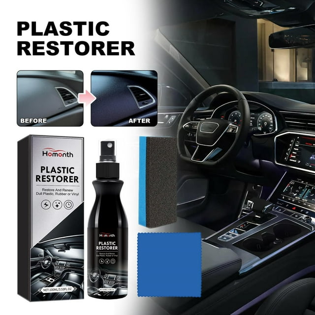 SATRINO Plastic Restorer Cars Ceramic Plastic Coating Trim Restore