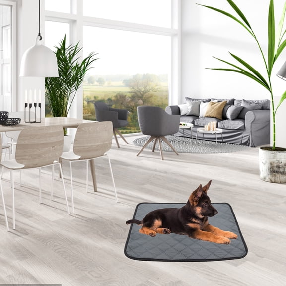 SATRINO Reusable Puppy Pads, Washable Pee Pads for Dogs, Waterproof Non Slip Wee Wee pad, Absorbent and Leakproof Training Mats for Potty, Crate, Playpen, Bed, Sofa, 12"x 12"
