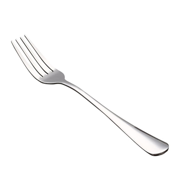 SATRINO Salad Forks Set - Stainless Steel Silverware Forks with Long Handle Use for Home, Restaurant or Camping - Silver 7.2 Inches
