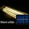thumbnail image 1 of SATRINO Solar Meteor Shower Lights Outdoor, 8 Tube Solar String Lights Outdoor Waterproof for Tree Icicle Garden Yard Party Patio Christmas Decor (Beige), 1 of 8