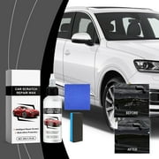 SATRINO Warmwind Ultimate Paint Restorer, Car Paint to Scratch Artifact, Ultimate Car Scratch Remover, Scratch Repair Wax for Car, Paint Scratch Repair Agent,with Wipe & Sponge