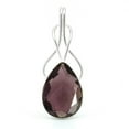 thumbnail image 1 of SATYAVIE JEWELLERY 925 Sterling Silver Amethyst Pendant - Elegant Teardrop Design, Unique Gemstone Jewelry for Women, 1 of 6