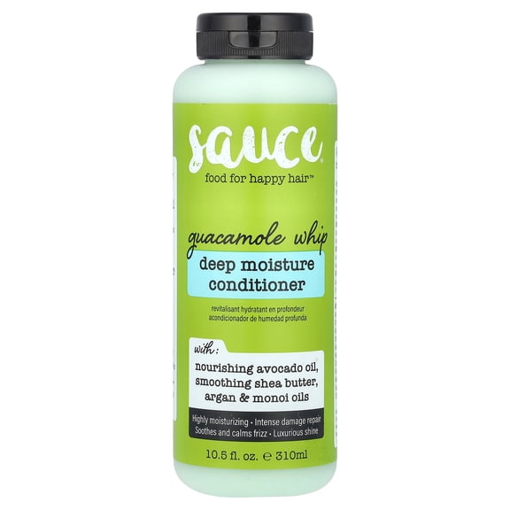 Sauce Beauty Deep Moisture Conditioner, Guacamole Whip, 10.5 fl oz (310 ml)