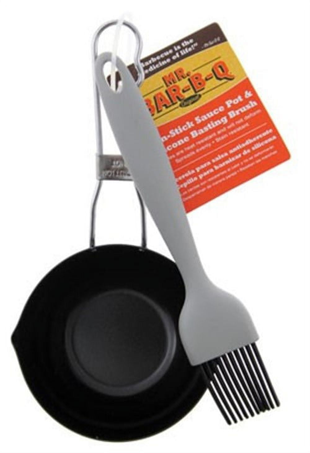 SAUCE POT & BASTING BRUSH