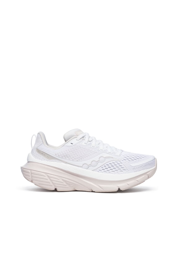 Women's Guide 17 White/Moon Running Shoe - Size 9.5