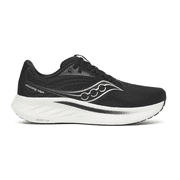 SAUCONY Ride 18 Black White Mens Running Shoes S21000-100 Size 8