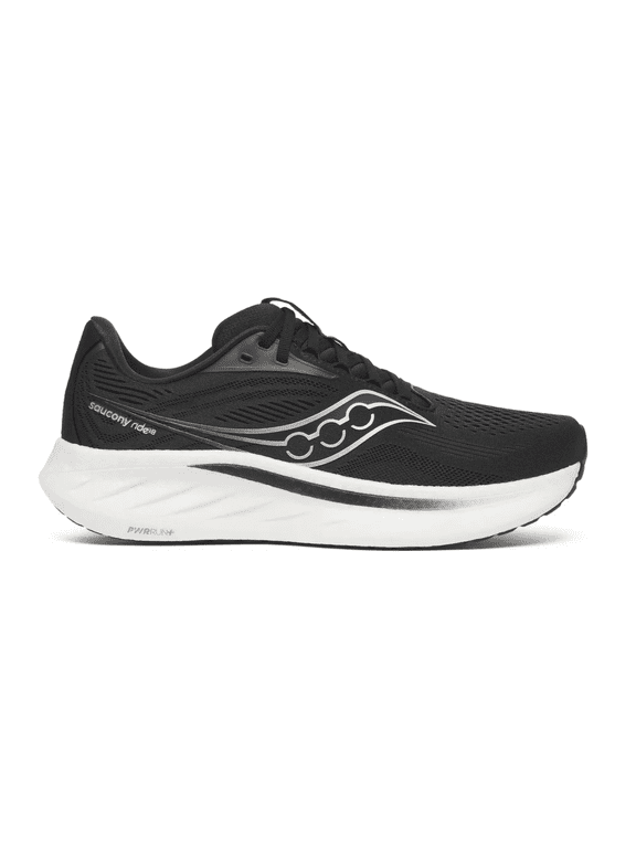 Ride 18 Black White Men's Running Shoes S21000-100 Size 8